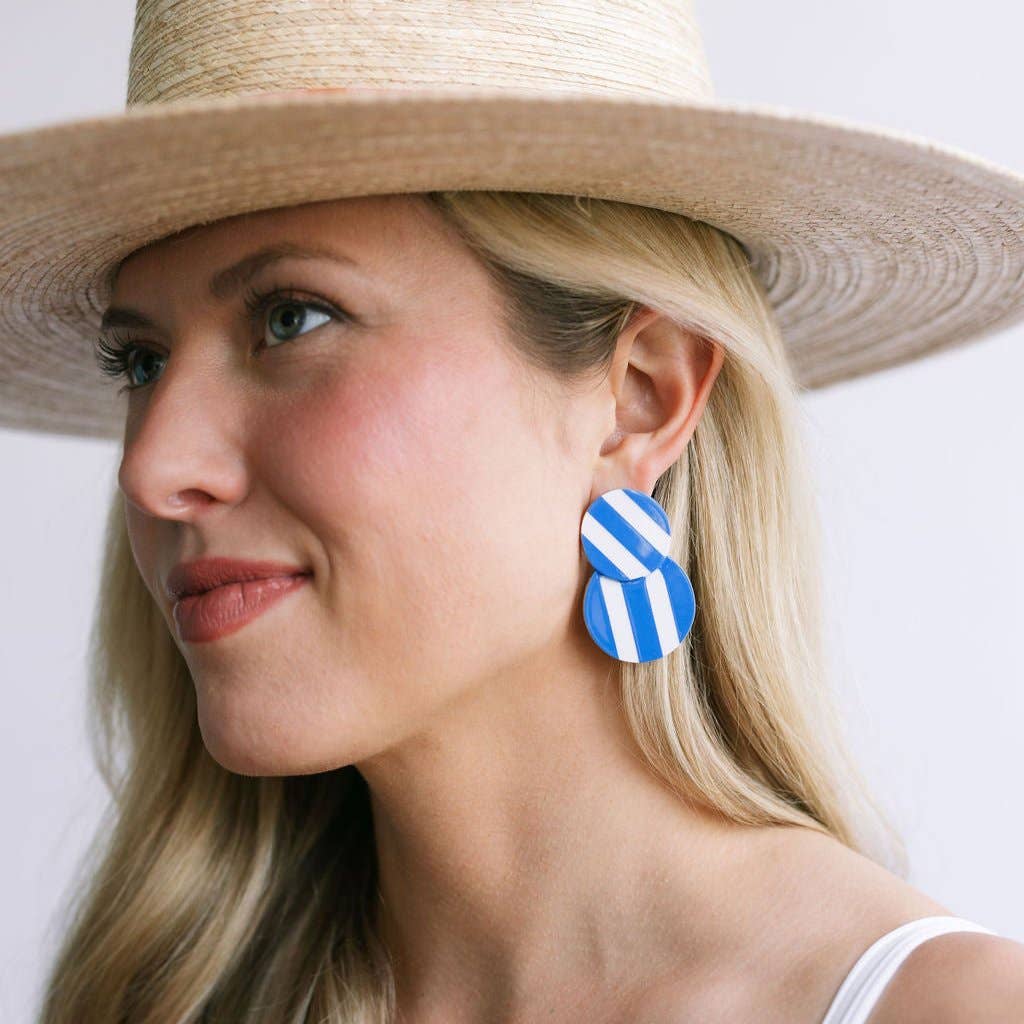 Bermuda Double Circle Earrings
