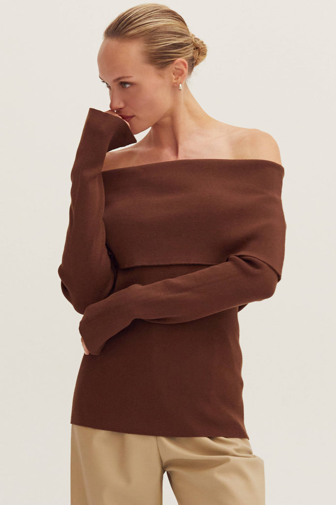 Ana Foldover sweater