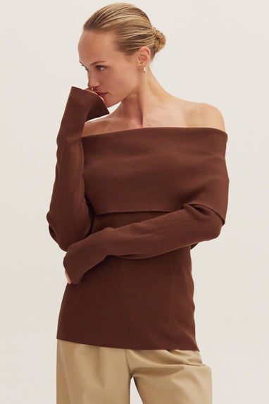 Ana Foldover sweater